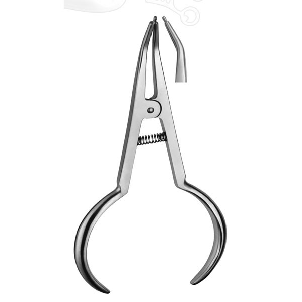 OLS-1281 ALIC. COLOCAR SEP. ELÁST. CURV. SENCILLA – Alicate ortodoncia