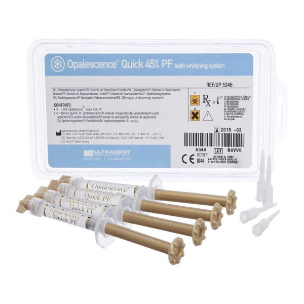 OPALESCENCE QUICK PF 45% KIT – Branqueamento de alta concentração