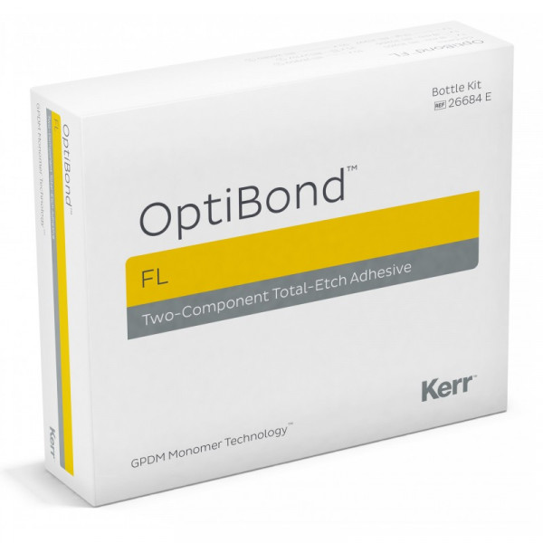OPTIBOND FL KIT – Adesivo dentale fotopolimerizzabile total-etch Kerr 8+8ml