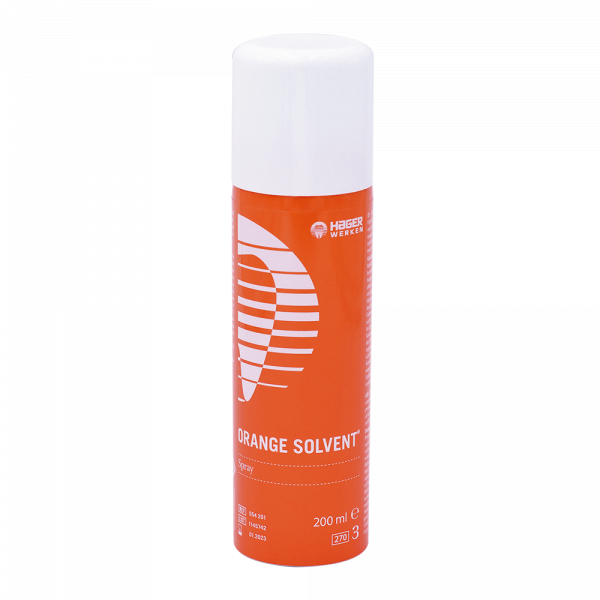 ORANGE SOLVENT SPRAY – Disolvente instrumental Hager 200ml