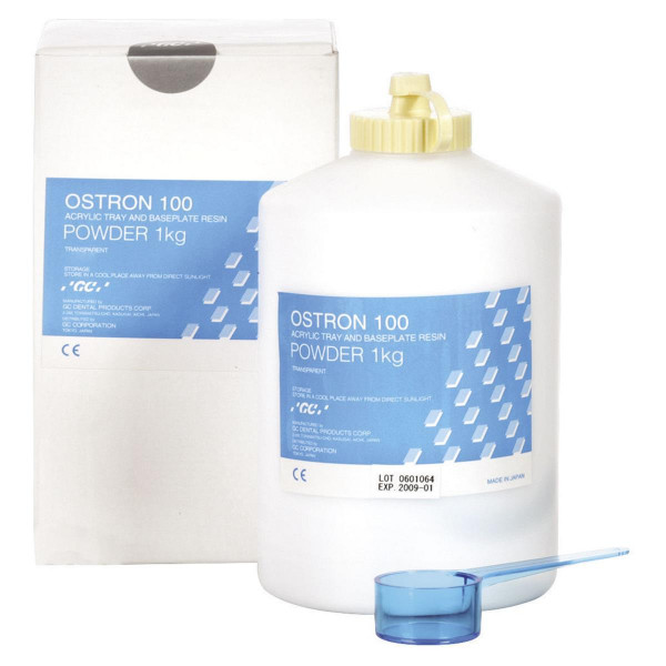 OSTRON POLVO PINK TRANSP. 1Kg – Akril gyanta por egyéni kanalakhoz GC
