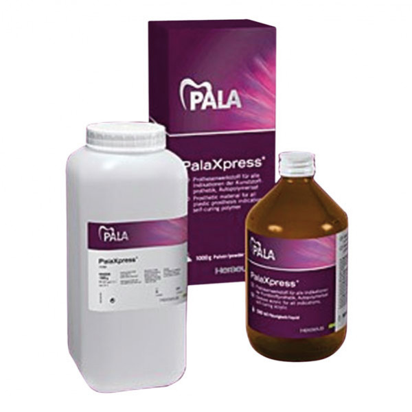 PALA X PRESS – Resina acrílica rosa, 1kg, Kulzer