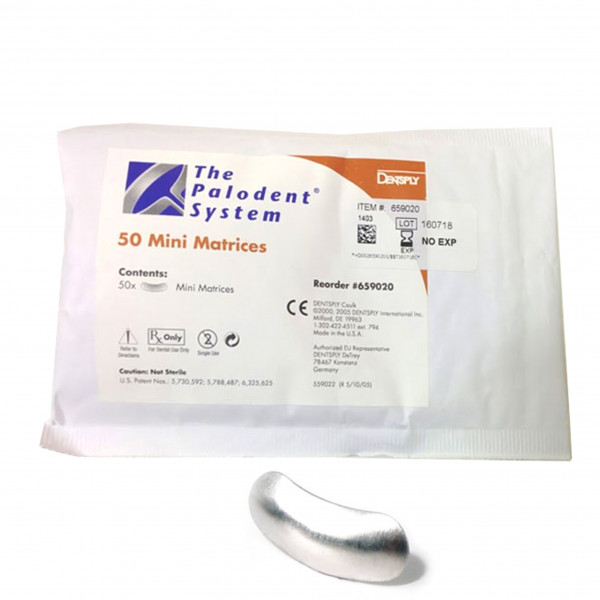 PALODENT – Matrices de reposición Mini, 50u, Dentsply Sirona