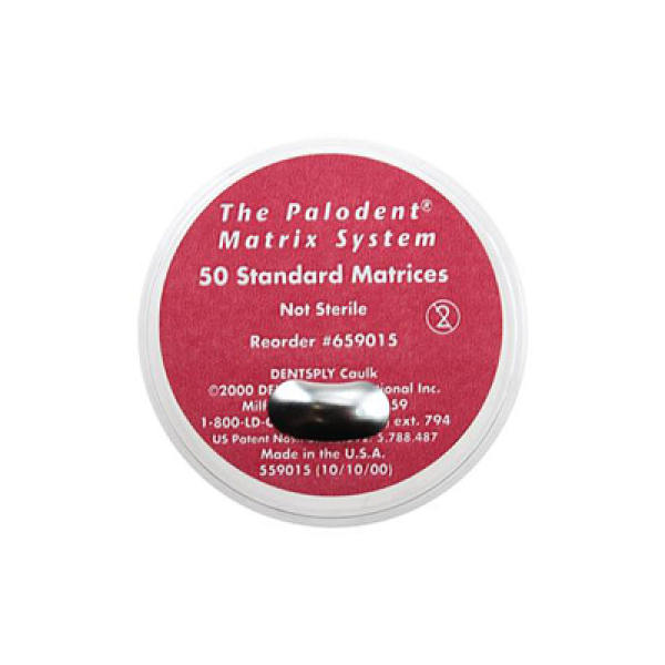 PALODENT REPOS. STANDARD – Matrices seccionales DENTSPLY (50u)