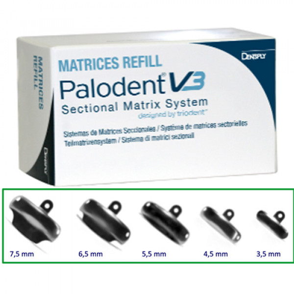 PALODENT V3 REP. MATRICES – Matrices sectionnelles 6.5mm