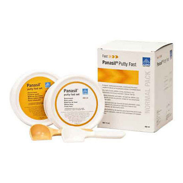 PANASIL PUTTY SOFT – Silicona de adición para impresiones, 2x450ml
