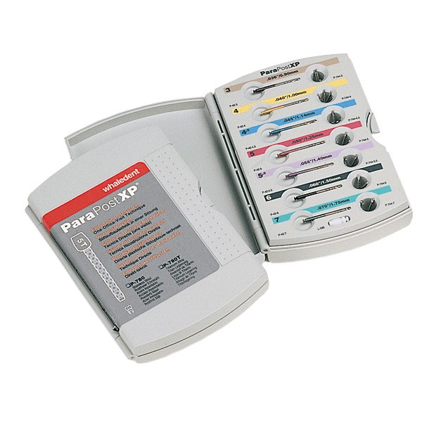 PARAPOST XP ACERO – Tenons endodontiques en acier inoxydable, Coltene, 12u