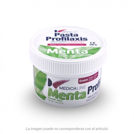 PASTA PROFILAXIS SABOR MENTA VERDE – Grain moyen 200g MEDICALINE