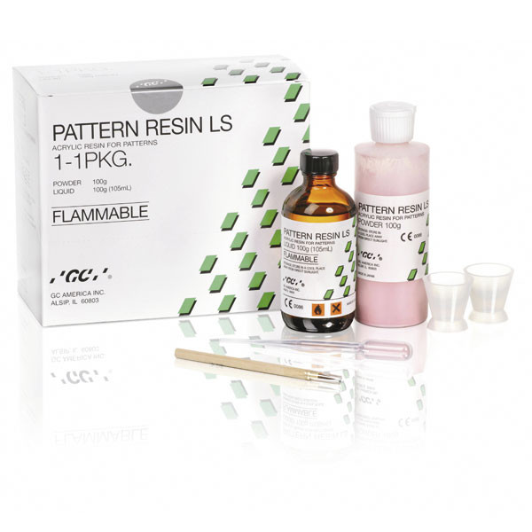 PATTERN RESIN LS KIT – Resina acrilica autopolimerizzante per modellazione, GC, 100g+105ml