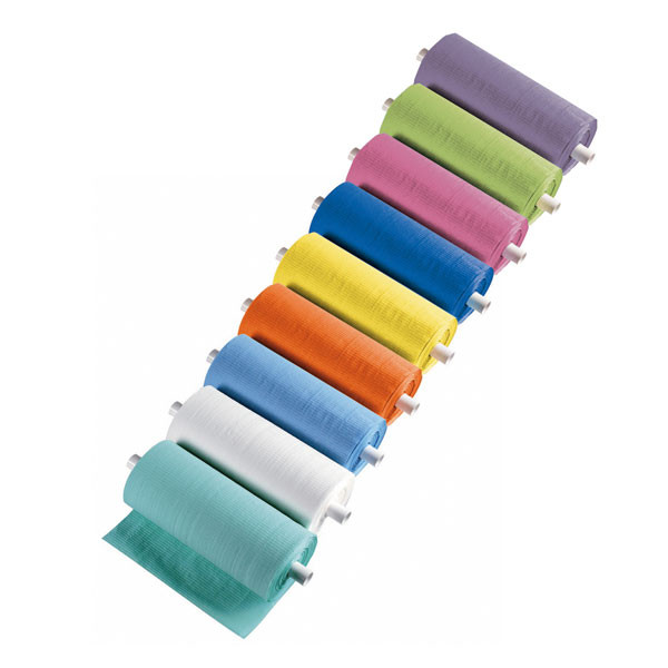 PG30 Babero papel/plastico Monoart – Tovagliolo impermeabile 80pz EURONDA