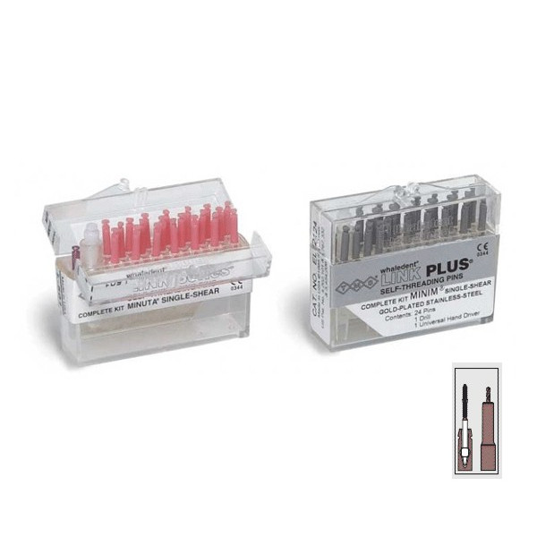 PINS LINK PLUS EL-741 – Postes radiculares, 0.675mm, 24u.