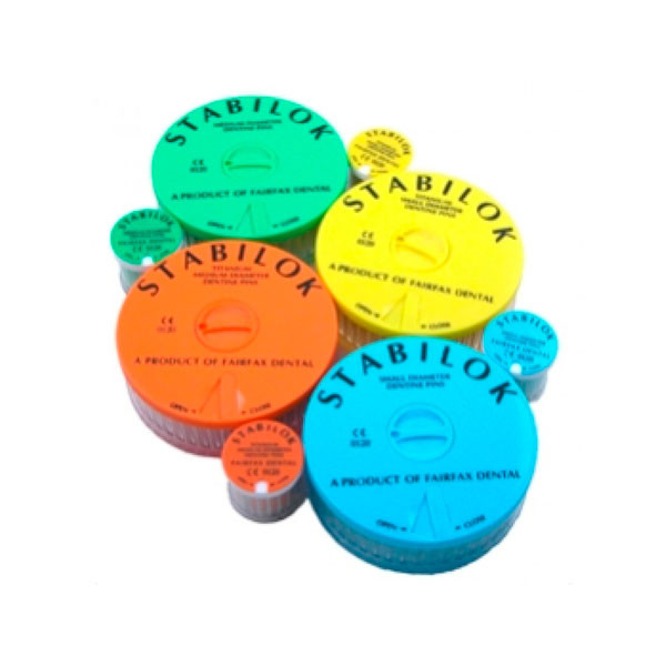 STABILOK Pins de acero 0.76 mm verde – 20 uds.