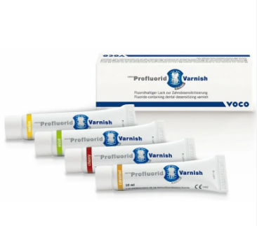 PROFLUORID varnish assortito 4x10ml – Vernice desensibilizzante VOCO