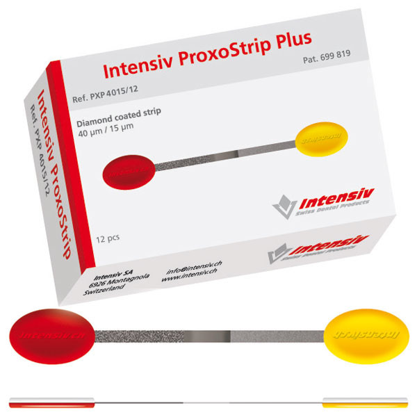 PROXOSTRIP PLUS PXPLUS 4015/12 – Tiras diamantadas interproximais (12u)