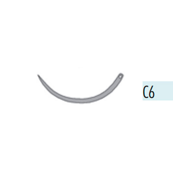 PSN8661P SUTURA C6,POLYP 5-ONA – Sutura de polipropileno monofilamento con aguja C-6
