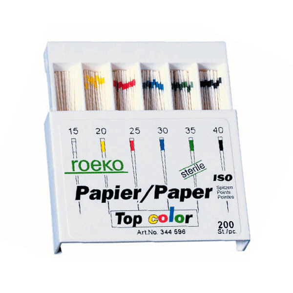 PUNTAS PAPEL N.35 – Puntas de papel absorbente, ROEKO, 200 uds