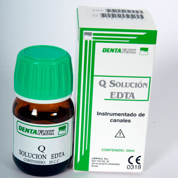 Q Solución EDTA – Quelante líquido para endodoncia Dentaflux
