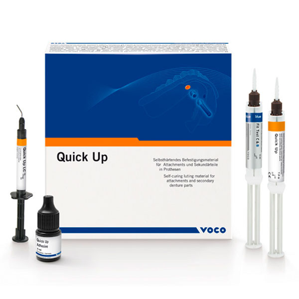 QUICK UP SET 1625 – Kit de cementación para aditamentos protésicos VOCO