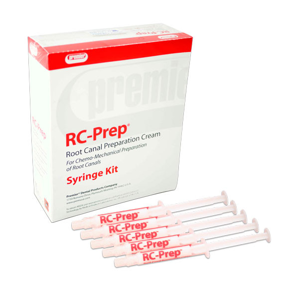 RC PREP KIT JER. 5x3cc.+PUNTAS – Gel endodóntico quelante con EDTA