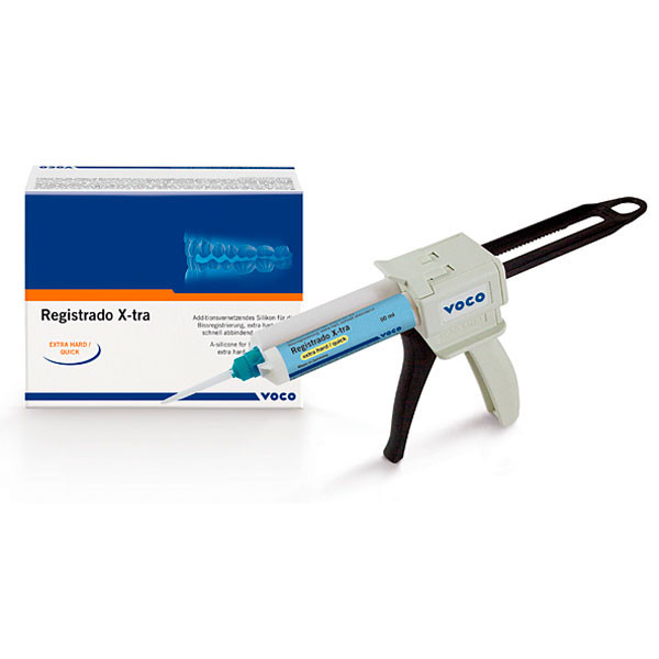 Registrado X-Tra 2x50ml Voco – Silicone per addizione per registrazione del morso