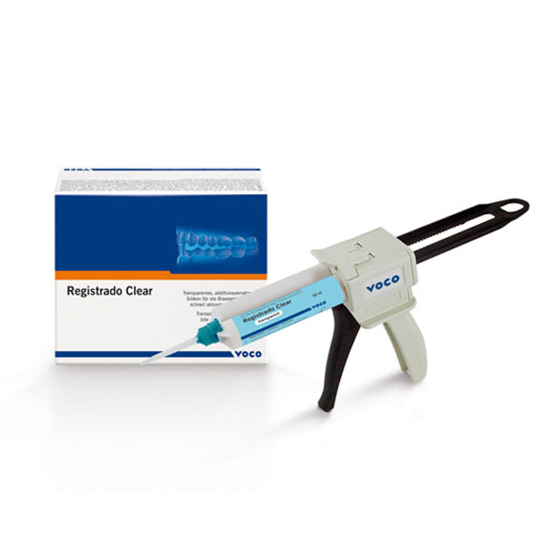 REGISTRADO CLEAR CART. 50ml. 2037 – Silicona de registro transparente Voco