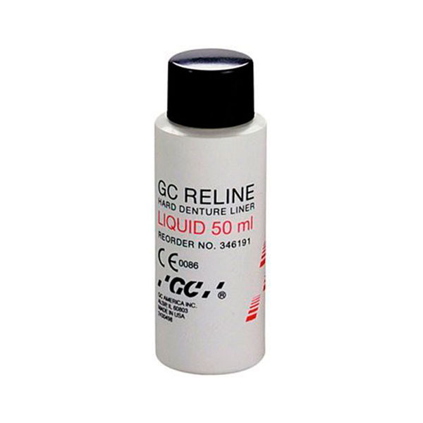 RELINE LIQUIDO 50ml. – Líquido para rebase duro GC 50ml