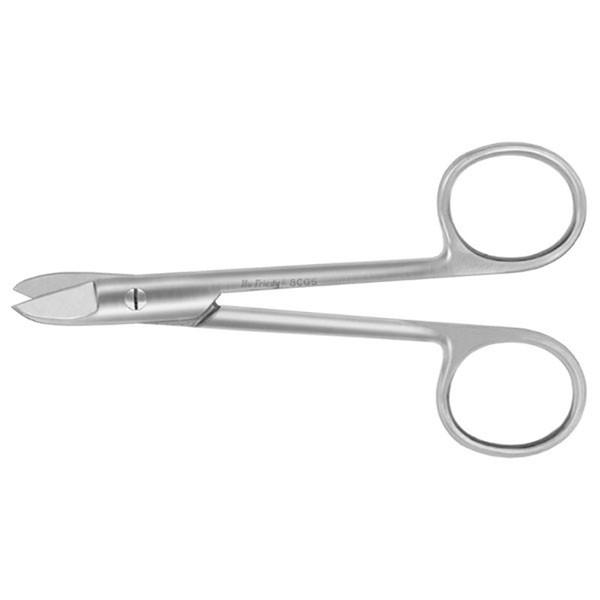 SCGS/12cm.TIJ.CURVA CORONA – Ciseaux à couronnes, pointe courbe, HU-FRIEDY, 12 cm