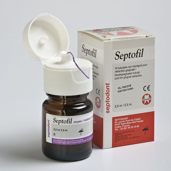 SEPTOFIL LILA MEDIO – Fil de rétraction gingivale 0.8mm 2.5m