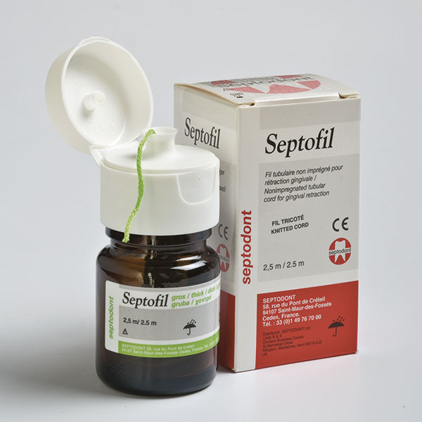 SEPTOFIL VERDE GRUESO – Fio de retração gengival 1mm 2.5m