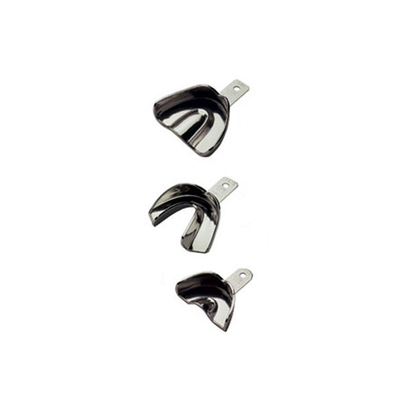 SET 8 CUBETAS PERF. ACERO INOX. 30997 – Perforált lenyomatvételi kanalak