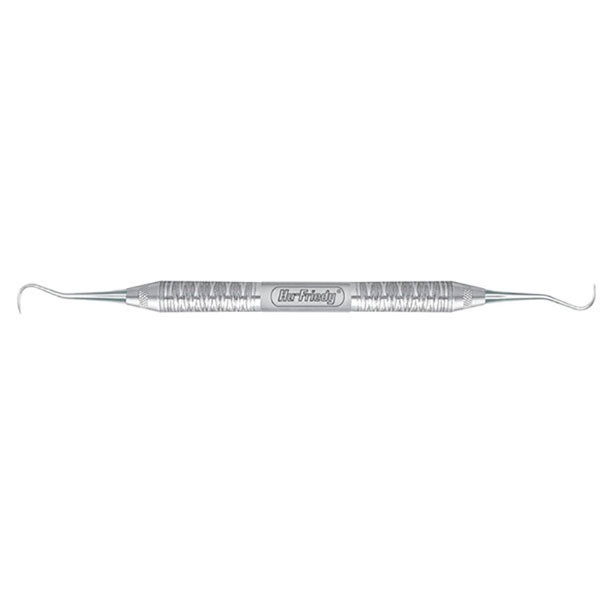 SH6/76 – Raspador dental H6/H7 con mango Satin Steel Hu-Friedy