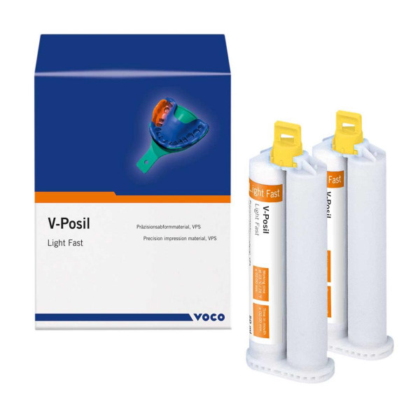 VOCO V-Posil Light Fast – Silicone per addizione fluido per impronte 2x50ml