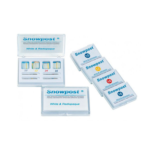 SNOWPOST REPOS. – Sugárfogó szilícium-rost gyökércsapok, Fehér, 1mm, 10 db