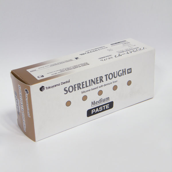 SOFRELINER TOUGH M CARTUCHO 54gr. – Silicona de rebase blando, medio