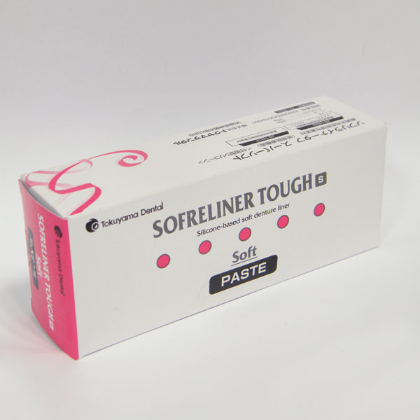 SOFRELINER TOUGH S CARTUCHO 54gr. – Silicona de rebase blando, suave