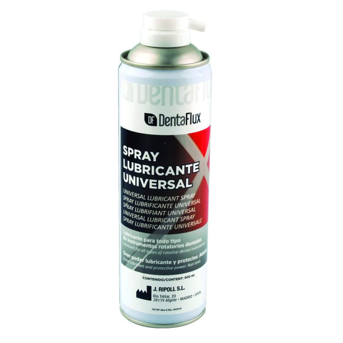 Spray lubrificante DENTAFLUX – Olio extrafine per strumenti 500ml