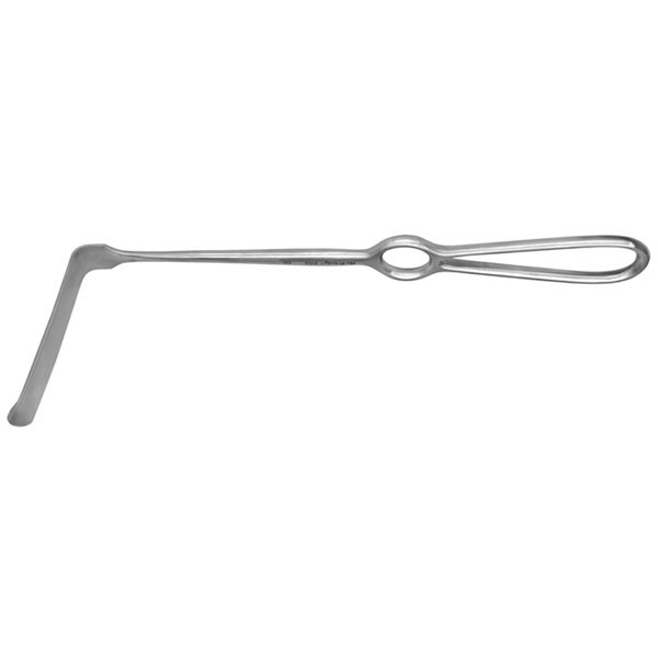 SR8 RETRACTOR – Retractor quirúrgico 80x16mm, curvado hacia arriba, Hu-Friedy