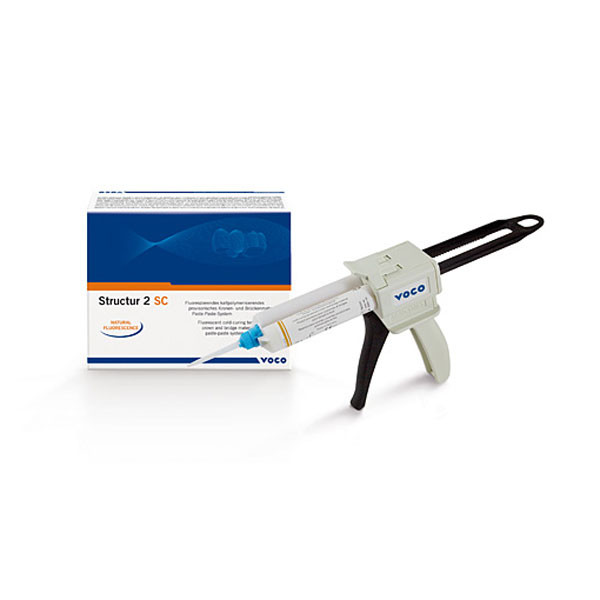 STRUCTUR 2 QM A2 – Composite para provisionales en jeringa QuickMix, VOCO, 8g