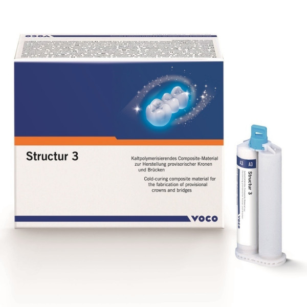 Structur 3 de 50ml VOCO – Resina provisória para coroas e pontes