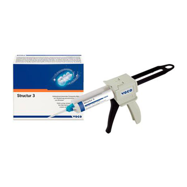 STRUCTUR 3 QUICKMIX A1 – Composite para provisionales, jeringa 5ml, VOCO