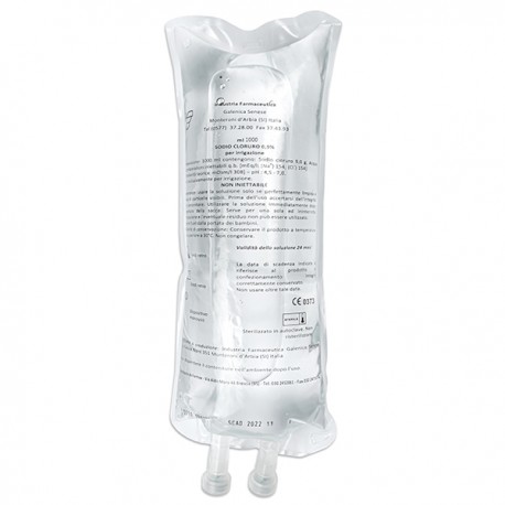 SUERO FISIOLOGICO DE 1 LITRO BOLSA – Fiziológiás sóoldat öblítéshez