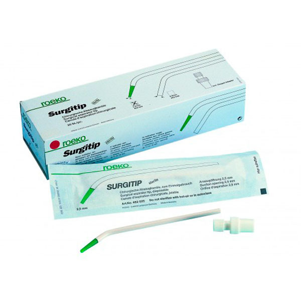 SURGITIP MICRO – Canule d'aspiration chirurgicale haute précision ROEKO (20u)
