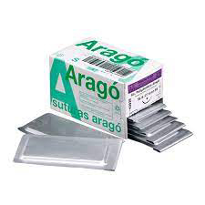 SUTURA A.POLIGLICOLICO TC-16 3/0 – Suture résorbable