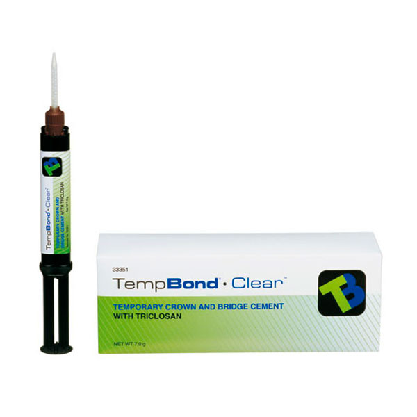 TEMP BOND CLEAR – Eugenolmentes ideiglenes cement KERR