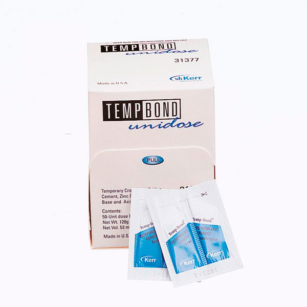 TEMP BOND TEMP. UNIDOSE – Cemento temporal, 50 unidosis