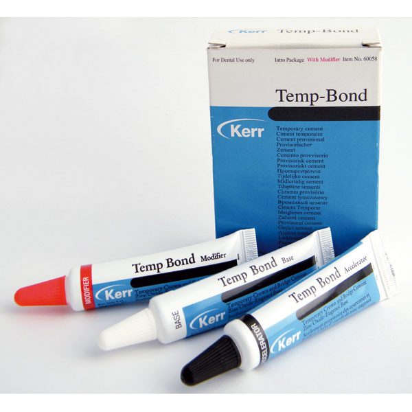 TEMP BOND TEMPORAL – Cemento provisional con eugenol KERR
