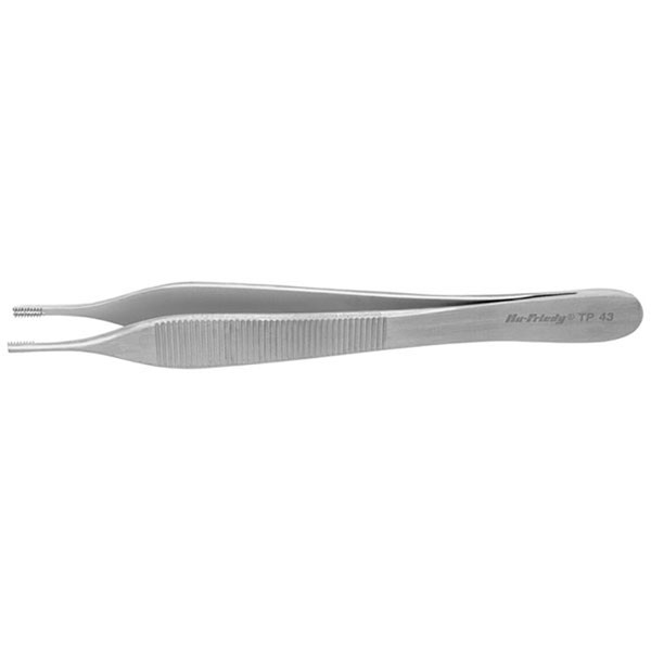 TP43A/12cm.PINZA ADSON CIRUGIA – Précelles Adson-Brown coudées, 12 cm, HU-FRIEDY