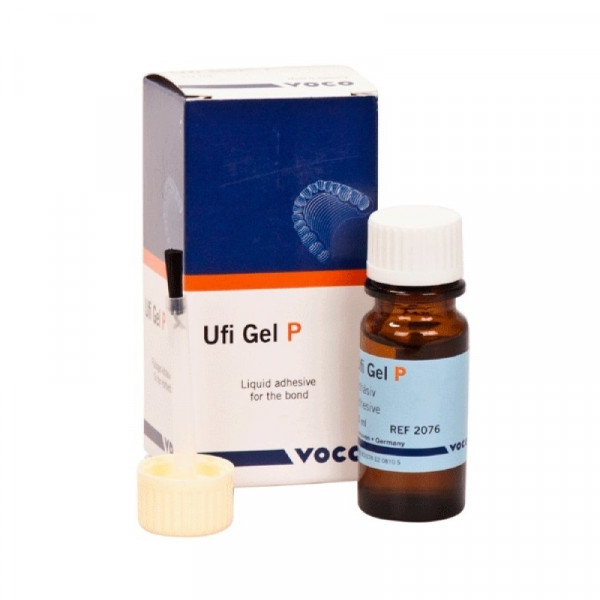 UFIGEL P ADHESIVO – Adhésif pour silicone de rebasage souple, 10ml, VOCO