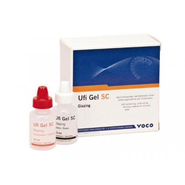 UFIGEL SC GLAZING 20ml – Vernis de scellement pour rebasage souple, VOCO, 20ml