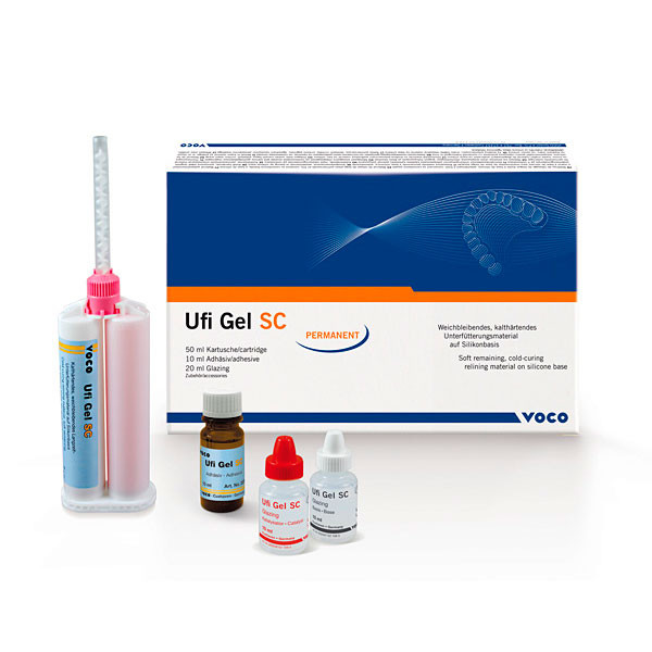 UFIGEL SC KIT REB. BLANDO – Puha alábélelő készlet, VOCO, 50ml